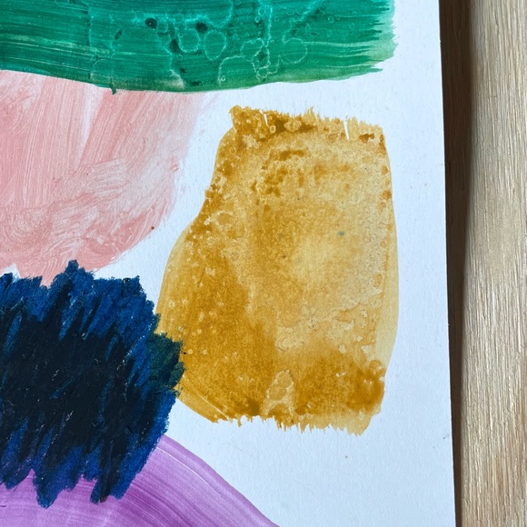 Mixed media abstract art - Picture 4 of 5